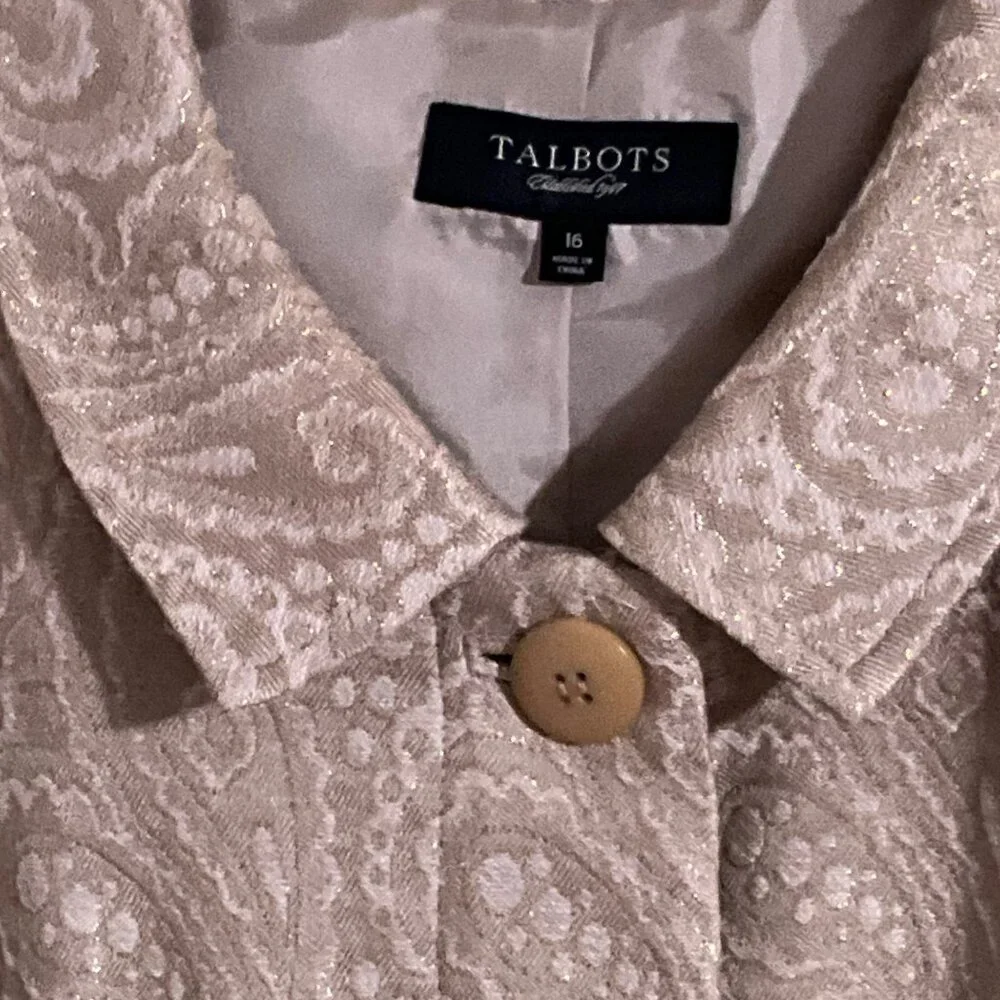 Talbots hidden button